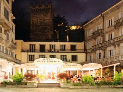 Hotel Croce Federale Kanton Kanton Bellinzona Exterior foto